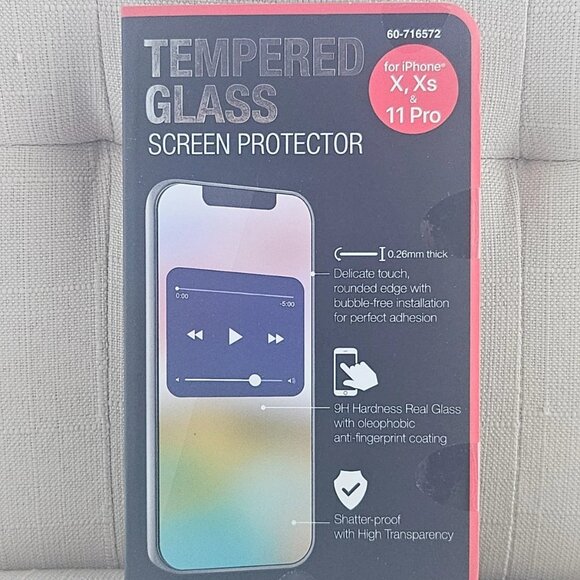 Tempered Glass Screen Protector for Phone X XS 11 Pro Unbranded - Picture 3 of 9